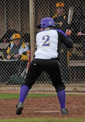 Olivia At Bat