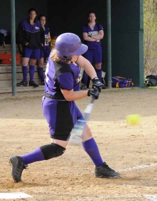 Carleen At Bat