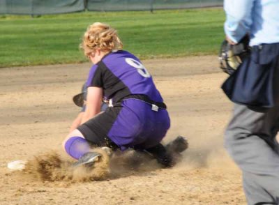 ... As Carleen Pounces With The Tag