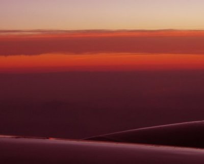 Sunset On The Wing