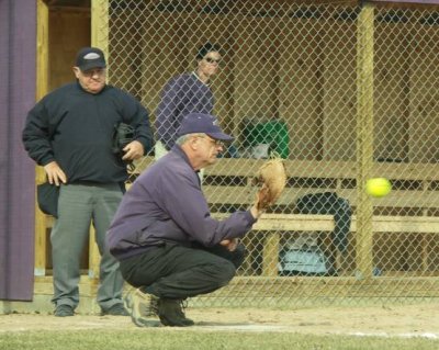 Ralph Warms Up the Pitcher