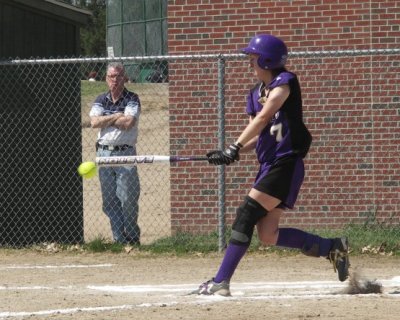 Katelyn On Base To Open Gm2