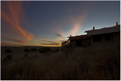 Kalahari Tented Camp Sunset