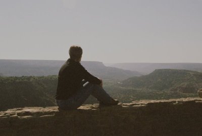 Gazing Over The Canyon