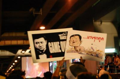 Protest against Thaksin System