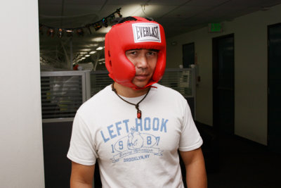 he aint ready to fight