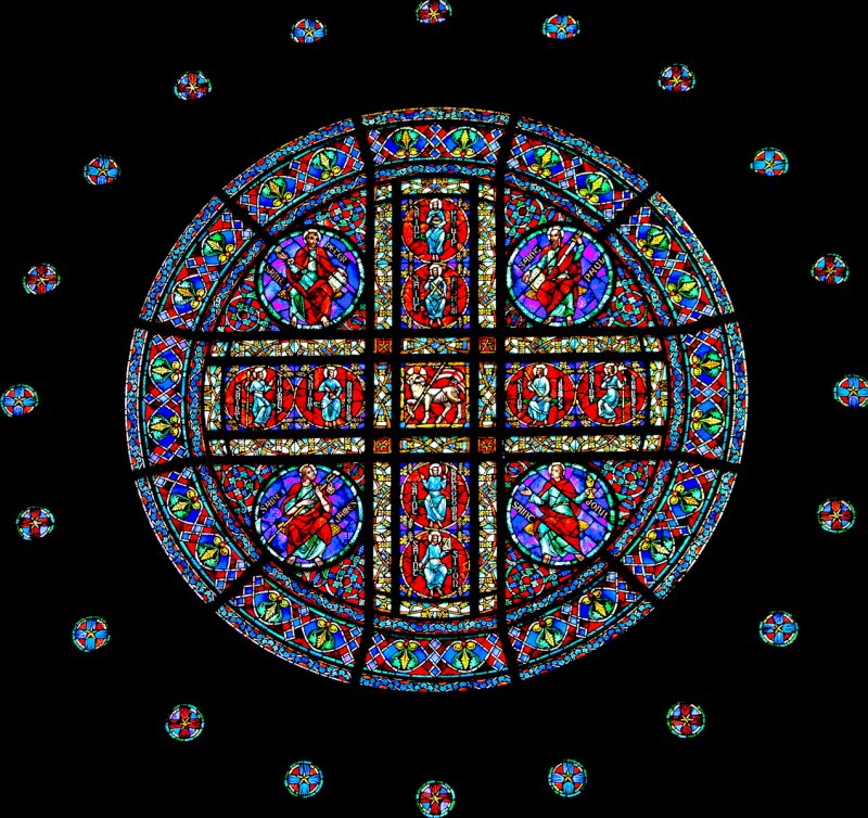 East Rose Window, Cathedral of Saint Paul (Minnesota)