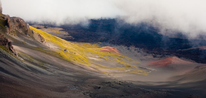 Dramatic landscape of Haleakala National Park (1), Maui, Hawaii