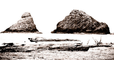 Sea stacks, Oregon Coast