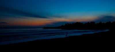 Sunset at Brookings beach, Oregon