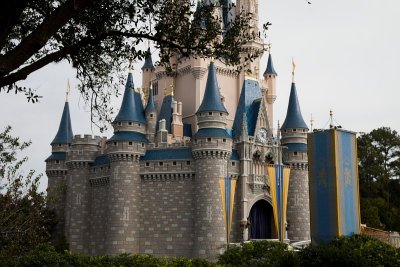 Beautiful castle, Magic Kingdom Park, Disney World