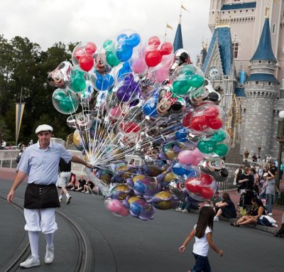 Balloons for you, Magic Kingdom Park, Disney World