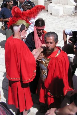 Knight - time in Jerusalem.