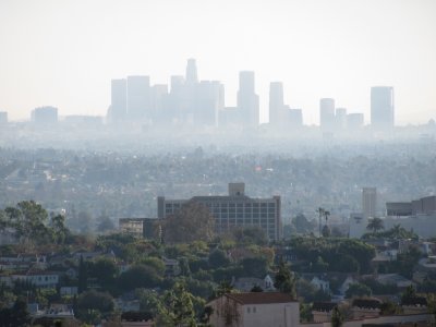 Daytime view of downtown LA    111509_0002.JPG