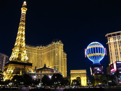 Las Vegas Strip Friday night