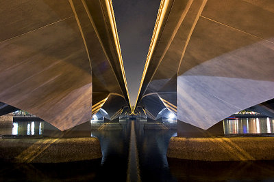 Under Twin Bridge