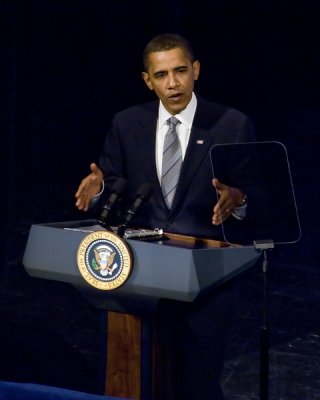 President Barack Obama at DNC Fundraiser