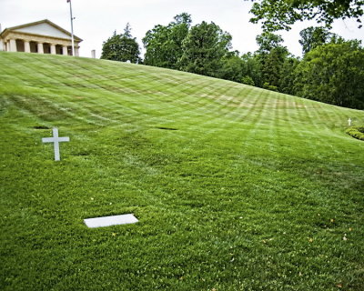 Sen. Edward M. Kennedy's grave site