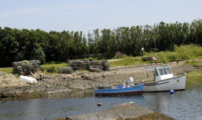 Lobster Traps & Fishing Boats