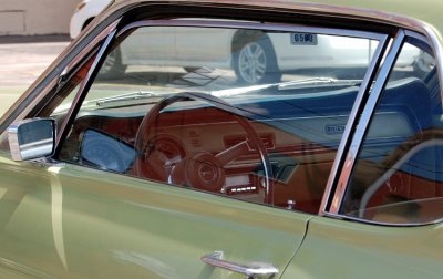 The interior is lean and mean. Again, this one was original and it doesn't get any more cool than that. Forty summers have turned up the dashboard on the far right end, but other than that, this interior was flawless.