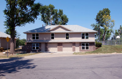 This is the new duplex that sits at the same address, 30 August 2008, just ninety days after it was destroyed.