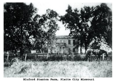 Platte City, Platte County, Missouri. This photograph comes to us courtesy of, Ernie Connell. He owns a copy of the original. 