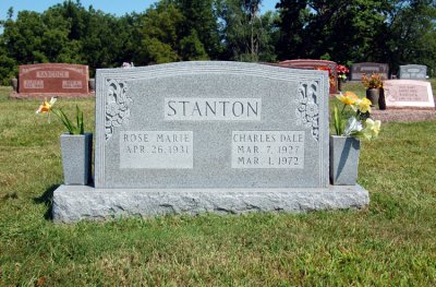 Charles Dale Stanton, was the second of ten children, and the first son born to, Charles William Stanton and his wife, Anna Grace [TADLOCK]. Charles Dale Stanton married, Rose Marie LeMasters on 03 Jul 1948.