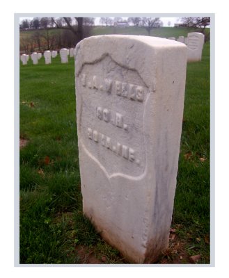he died in the Old Soldier's Home in Leavenworth Kansas, 20 May 1906. 