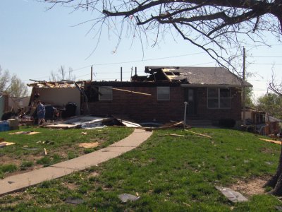 These poor folks were having to clear everything away as people walked past. One lady walked up & entered the open portion of the house. The lady who owns the place directed, wipe your feet please. I love these people.