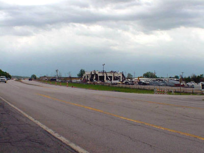 Coming into Parkville from Northtown.
