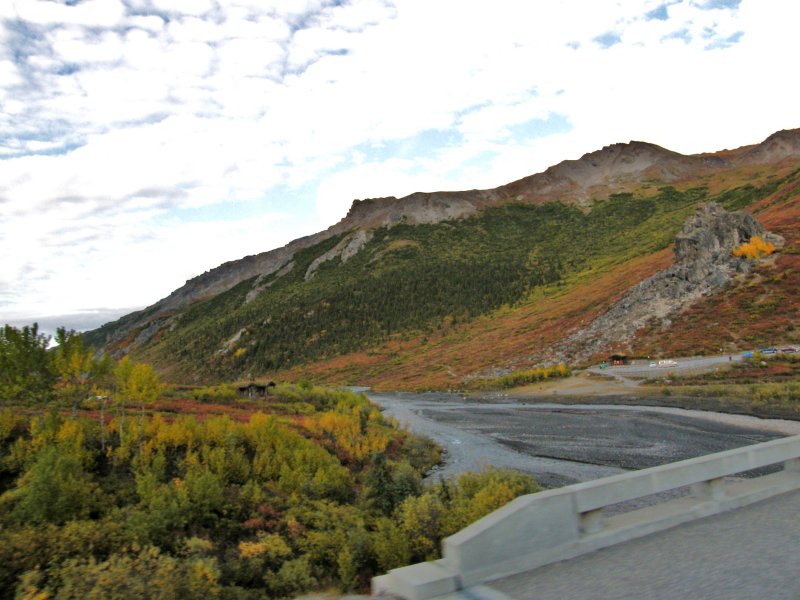 Savage River turn around,15 miles from the visitors center. This is as far as you can go with your private vehicle