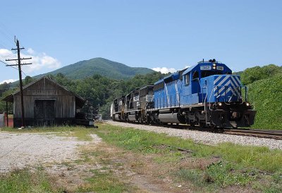 V74 by the old station at Boones Mill Va.