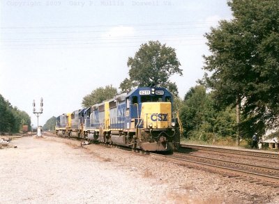 Southbound at Doswell Va.