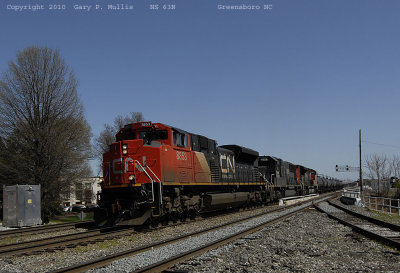 63N by the Amtrak station in Greensboro.jpg