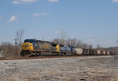 Westbound at Green Spring WV