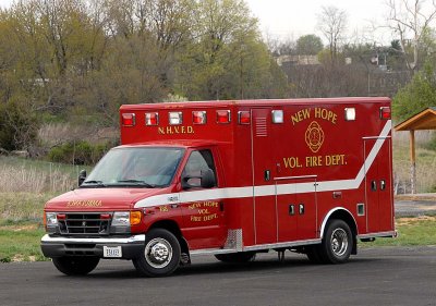 New Hope Fire & Rescue Ambulance
