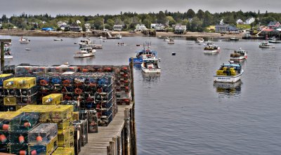Lobster Boats, Southwest Harbor, Maine