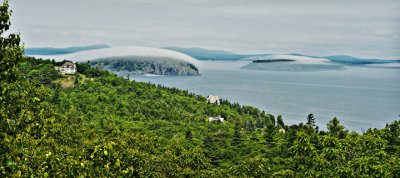 Bar Island fog, Maine