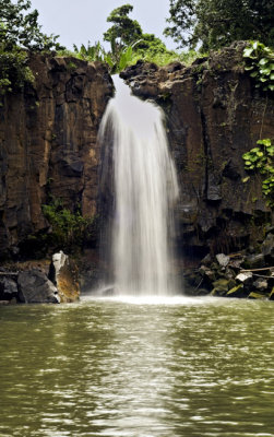 Private Waterfall in Kauai