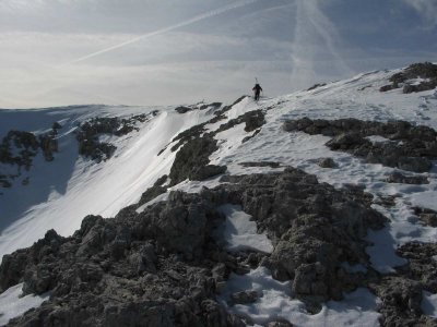 Verso la cima