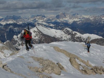 Verso la cima