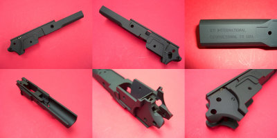 Long Dust Cover Block Cut 5.1, 2011, Black