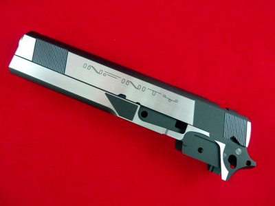 SV Infinity Firearms, Block Cut 5 with Front Serrations, 2-Tone
