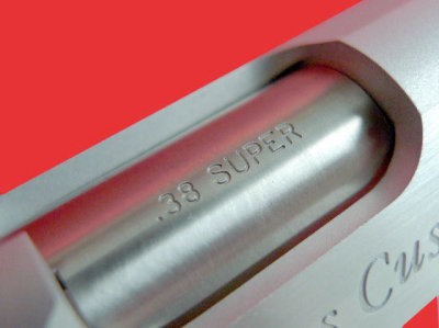 Markings, .38 SUPER