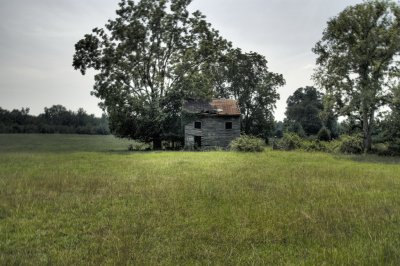 Old Cabin outside of Lineville, HDR