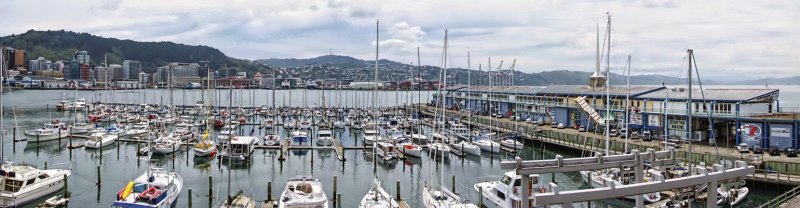 16 Feb 2010 - View over Marina