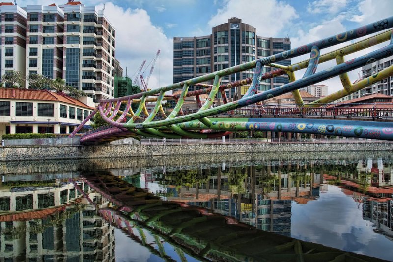 Footbridge over Singapore River