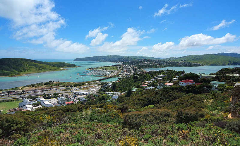 Looking towards Plimmerton and Mana