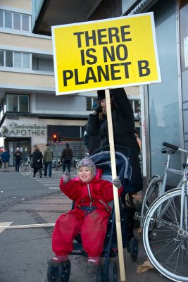 There is no Planet B - Angelica demonstrating at COP15