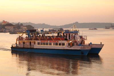 Sunset cruise on Panjim River